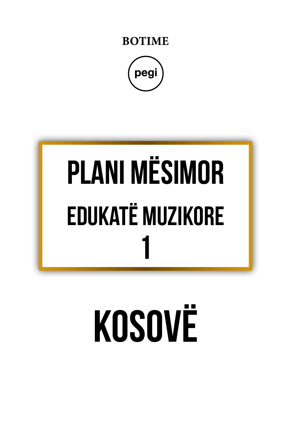 Edukatë muzikore 1 - Plani mësimor